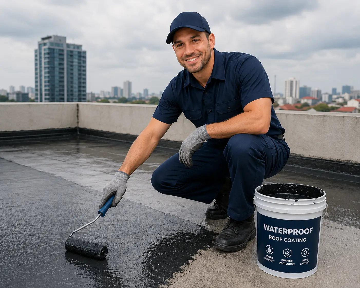 Roof Waterproofing in Kuala Lumpur by FixPro — membrane & liquid coating